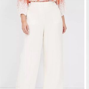Lane Bryant perfect drape high rise wide leg pants 20WP